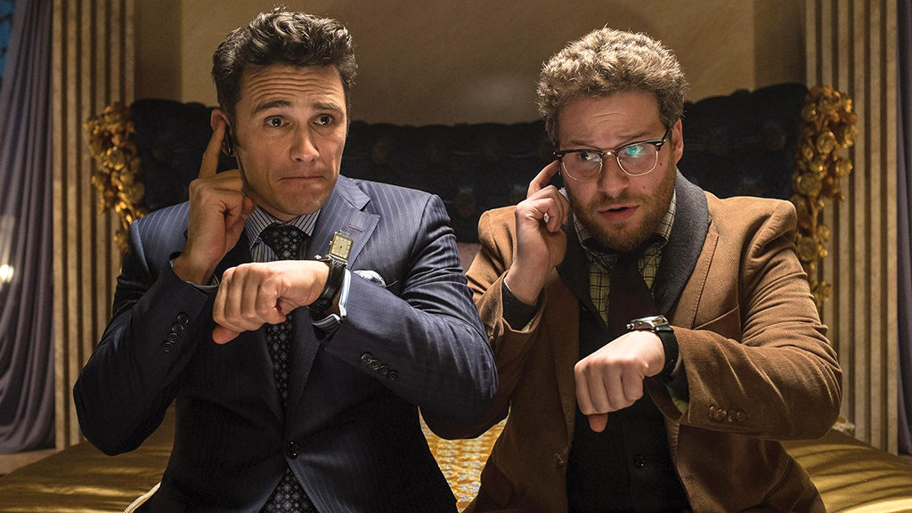 James Franco and Seth Rogen as undercover agents in The Interview. Courtesy Columbia Pictures/SONY