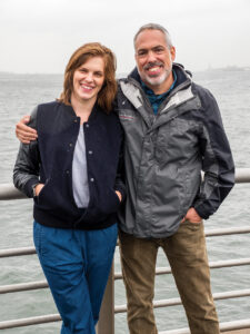 <em>Editor Jennifer Lame, left, and Sound Supervisor Jacob Ribicoff.</em>