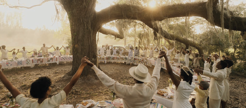 HOLD HANDS: A scene from “The Color Purple.”