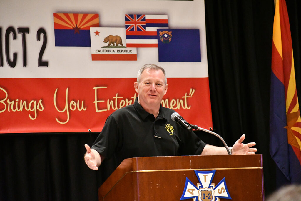 IATSE Vice President and District 2 Chair Mike Miller. Photo by F. Hudson Miller.